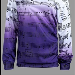 Music Notes Colorful Top